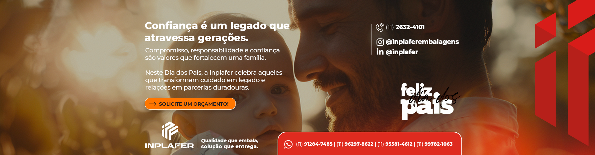 Confiança é um legado que atravessa gerações.